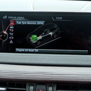 BMW X  iDrive menus