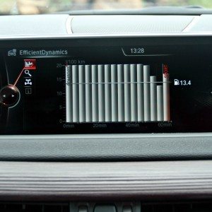 BMW X  iDrive menus