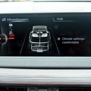 BMW X  iDrive menus