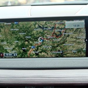 BMW X  iDrive menus