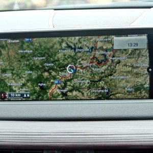 BMW X  iDrive menus