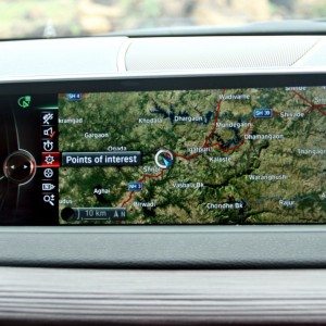 BMW X  iDrive menus