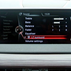 BMW X  iDrive menus