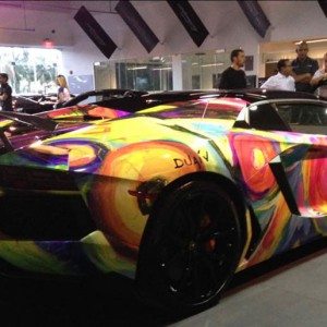 Duaiv Custom Painted Lamborghini Aventador