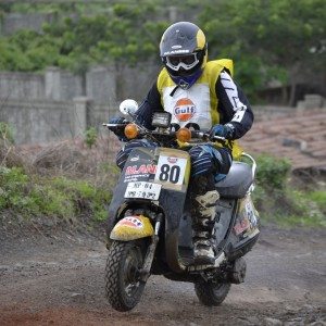 Gulf monsoon scooter rally