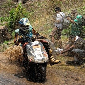 Gulf monsoon scooter rally