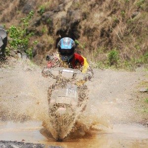 Gulf monsoon scooter rally