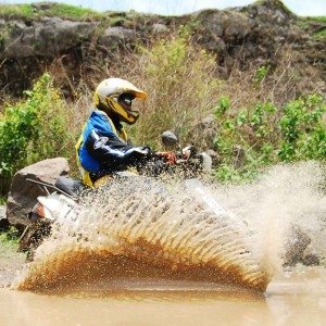 Gulf monsoon scooter rally