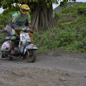 Gulf monsoon scooter rally