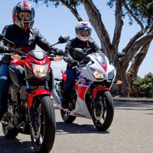 Honda CBF US Launch Official Image