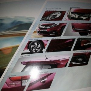 Honda MObilio Launch brochure