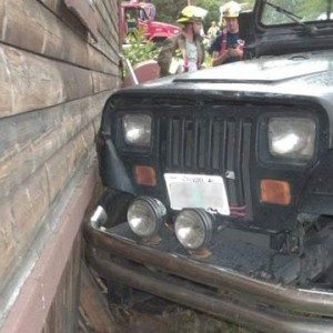 Jeep Wrangler Damaged By A Toddler Image