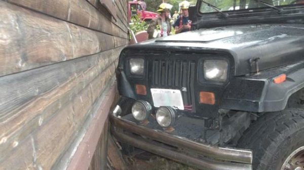 Jeep Wrangler Damaged By A Toddler Image