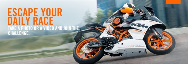 KTM Escape Your Daily Race Challenge