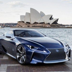 Lexus LF LC Blue Image