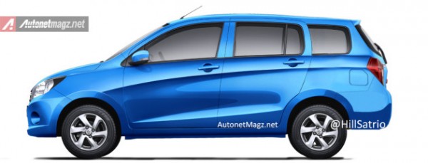 Low-Cost Celerio MPV Profile Rendered