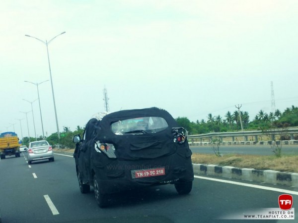 Mahindra S101 Caught while Testing