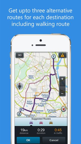 MapmyIndia NAviMaps (iOS) 3