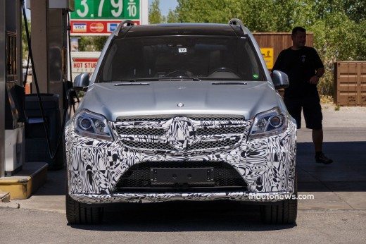 Mercedes Benz GL Class Spy Pics