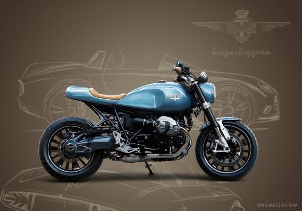 Mini Superleggera Motorcycle Concept
