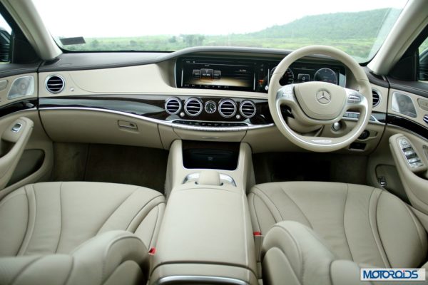 New S Class S350 CDI interior (3)