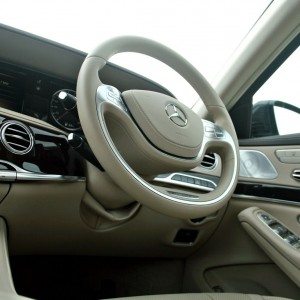 New S Class S CDI interior