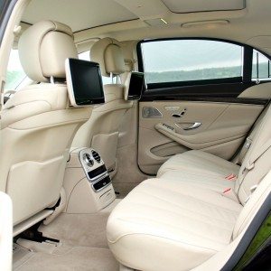 New S Class S CDI interior