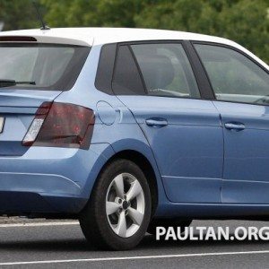 Skoda Fabia Spy Pics Europe Image