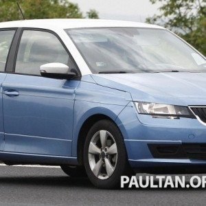 Skoda Fabia Spy Pics Europe Image