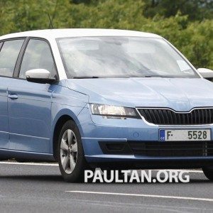 Skoda Fabia Spy Pics Europe Image