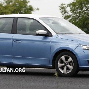 Skoda Fabia Spy Pics Europe Image