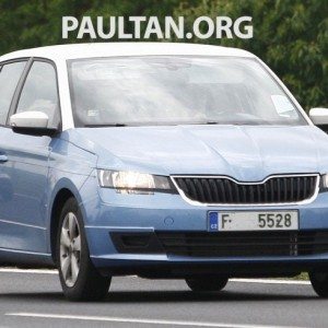 Skoda Fabia Spy Pics Europe Image