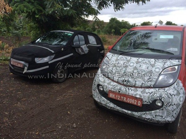 Tata Kite Small Car Spied Front