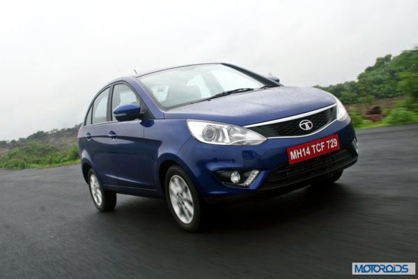 Tata Zest 1.2 revotron petrol front (2)