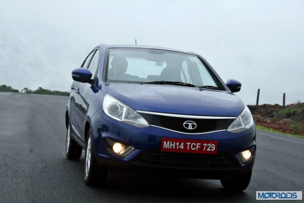 Tata Zest 1.2 revotron petrol front (4)