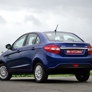 Tata Zest rear shot