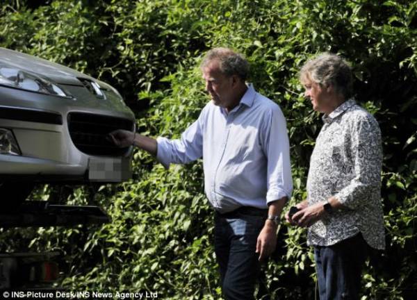 Top Gear accident stunt image