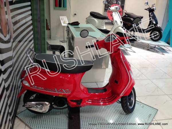 Vespa ESCLUSIVO Limited Edition Launched