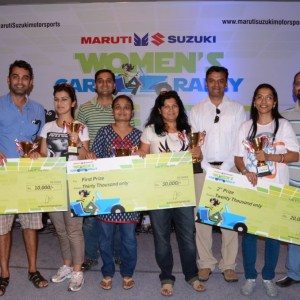 Women Car Rally Pune Maruti Images
