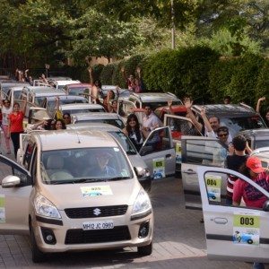 Women Car Rally Pune Maruti Images