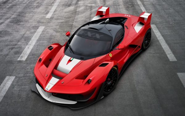 la ferrari fxx render