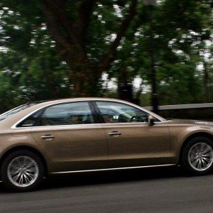 new  Audi AL India action