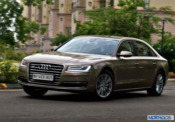 new 2014 Audi A8L India action  (7)