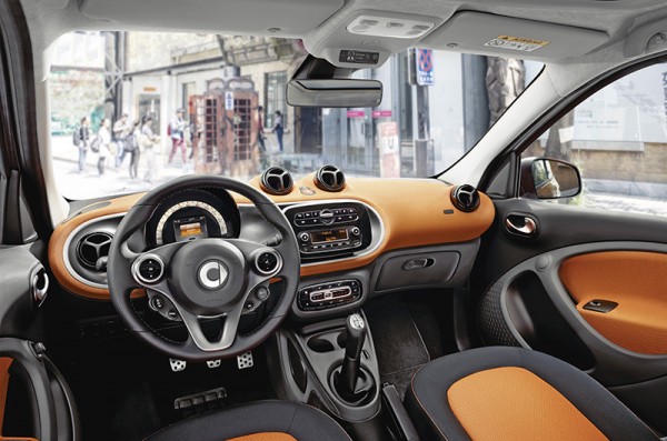 Der neue smart forfour, 2014 The new smart forfour, 2014