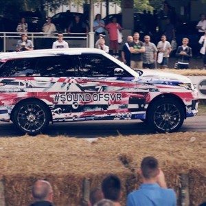 upcoming land rover range rover svr prototype  goodwood festival of speed