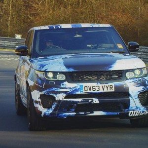 upcoming land rover range rover svr prototype  goodwood festival of speed