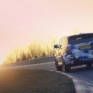 upcoming land rover range rover svr prototype  goodwood festival of speed