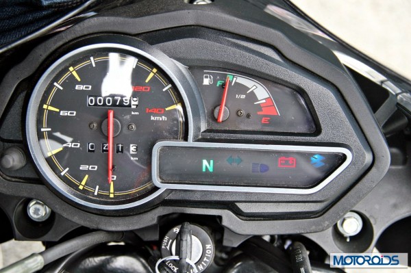 2014 Bajaj Discover 150 S instrument cluster