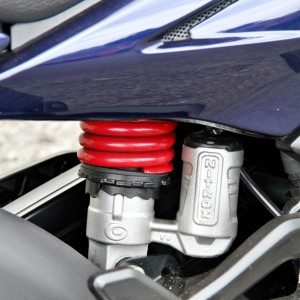 Bajaj Discover  rear mono shock