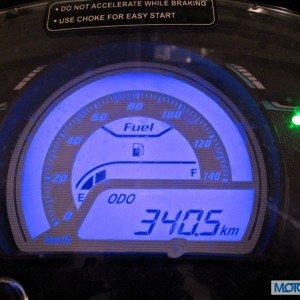 TVS Wego instrumentation